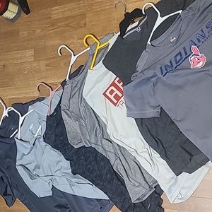 Dri fit athletic tees and collar shirts